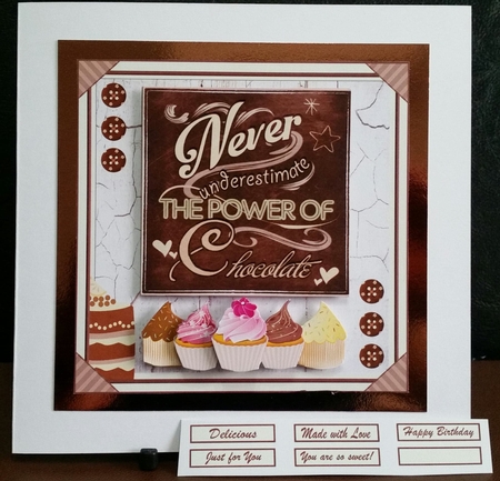 Something Sweet Decoupage Topper 1 by Benita Jenkinson