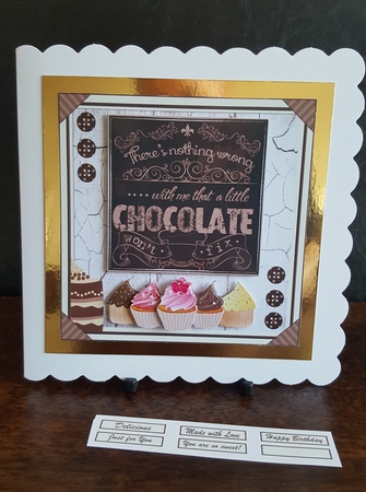 Something Sweet Decoupage Topper 2 by Benita Jenkinson