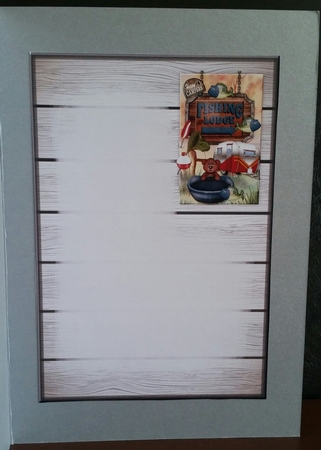 A5 Male Card Gone Fishing by Benita Jenkinson