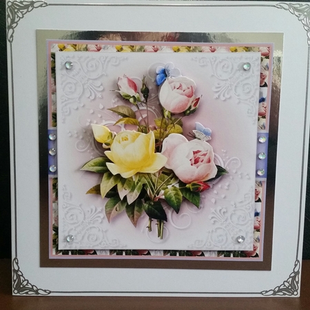 Vintage Flowers and Butterflies Bumper Kit 1 by Benita Jenkinson