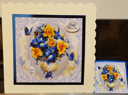 Spring Vase Mini Page Kit by Benita Jenkinson