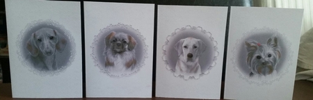 10 Dog Notelets by Benita Jenkinson