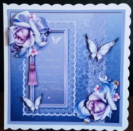 Birthday Roses 2 by Benita Jenkinson