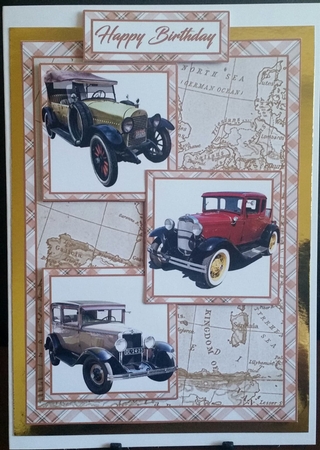 Three squares Vintage classics by Benita Jenkinson