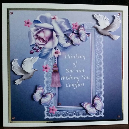 Thinking Of You Comfort sympathy Mini Kit by Benita Jenkinson