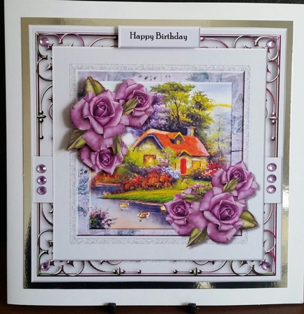 Cottage & Roses Mini Kit by Benita Jenkinson