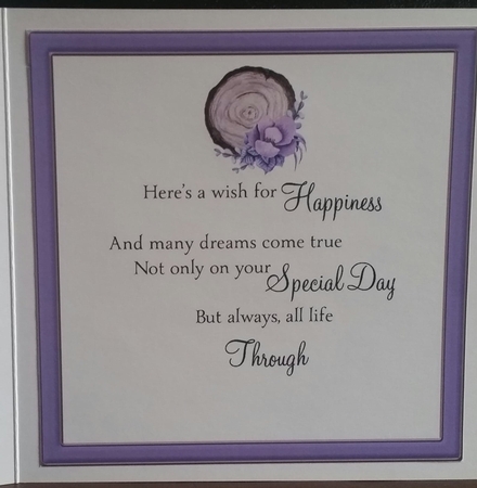 birthday insert by Benita Jenkinson