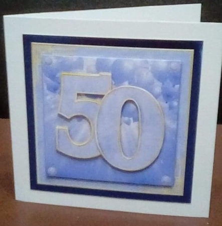 True Blue 50th Birthday by Benita Jenkinson