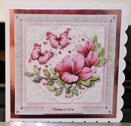 Vintage Flowers & Butterflies 3 by Benita Jenkinson