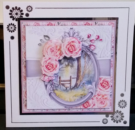 Floral Frame 2 by Benita Jenkinson