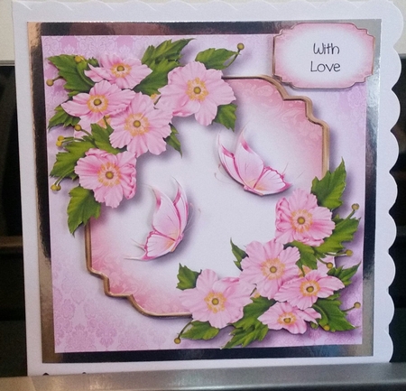 Dogwood Roses And Butterflies by Benita Jenkinson