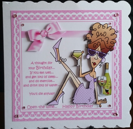 8x8 Rita stays well for her birthday mini kit by Benita Jenkinson