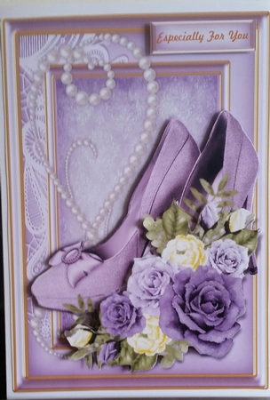 Beautiful Shoes & Roses Mini Kit by Benita Jenkinson