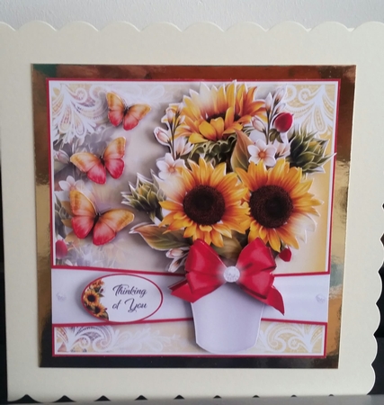 Beautiful Vase of Flowers 5 by Benita Jenkinson
