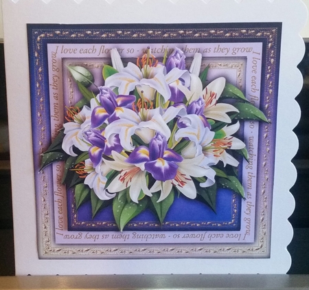 Love Flowers - Irises and Lillies by Benita Jenkinson