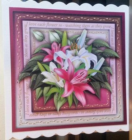Love Flowers - Lillies by Benita Jenkinson