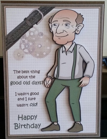 Tom and the good old days mini kit by Benita Jenkinson