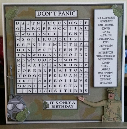 WORD SEARCH, DAD´S ARMY  by Benita Jenkinson