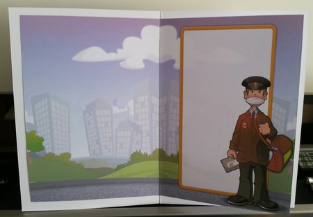 Thank You Postman Dude Insert by Benita Jenkinson