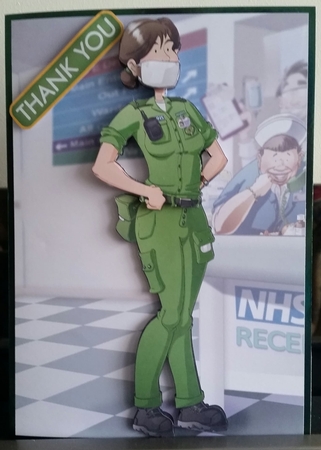 Thank You Paramedic Dudess by Benita Jenkinson