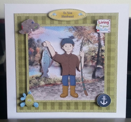 Catch of the day fishing mini kit - Retirement / Fathers Day / Birthday by Benita Jenkinson
