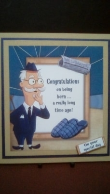 Congratulations On Being Born A Really Long Time Ago 8x8 Mini Kit by Benita Jenkinson