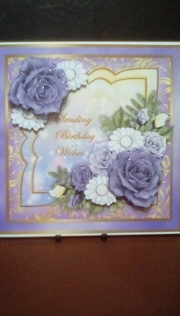 Gorgeous Lavender Roses Mini Kit by Benita Jenkinson