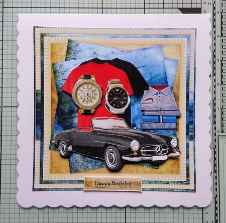 To a Classic Male Card Mini Kit by Benita Jenkinson