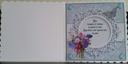 The fragrance of sweet peas mini kit by Benita Jenkinson