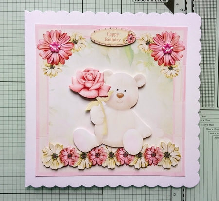 Daisy bumper kit - Decoupage & Inserts by Benita Jenkinson