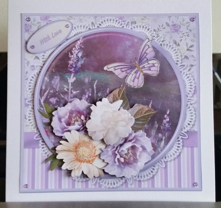 Victorian Garden - Decoupage Card Mini Kit by Benita Jenkinson