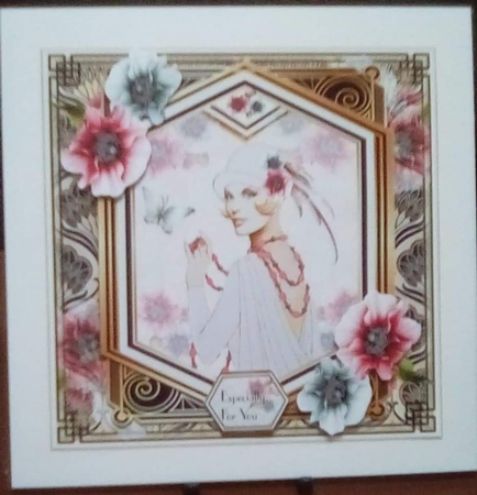 Art Deco Lady 2 - Mini Page Kit  by Benita Jenkinson