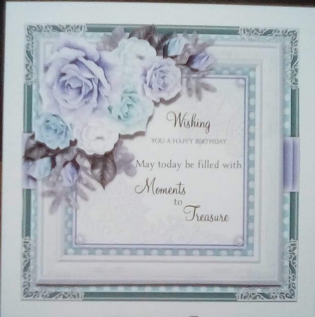 Floral Rose17 Mini Card Kit by Benita Jenkinson