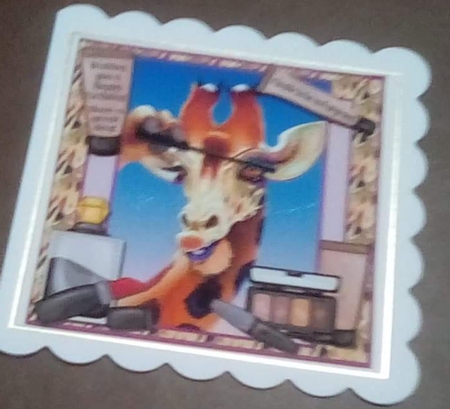 Giraffe to be so gorgeous mini kit by Benita Jenkinson