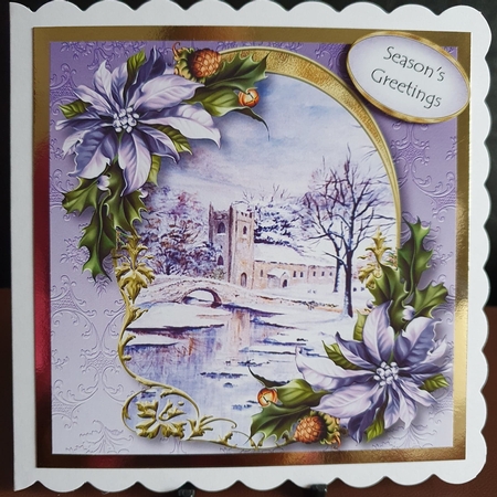 Arched Winter Scene QUICK TOPPER Bumper Kit by Benita Jenkinson