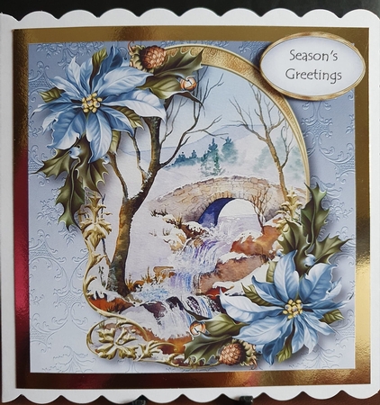 Arched Winter Scene QUICK TOPPER Bumper Kit by Benita Jenkinson