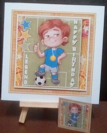 Football Legend Mini Kit by Benita Jenkinson