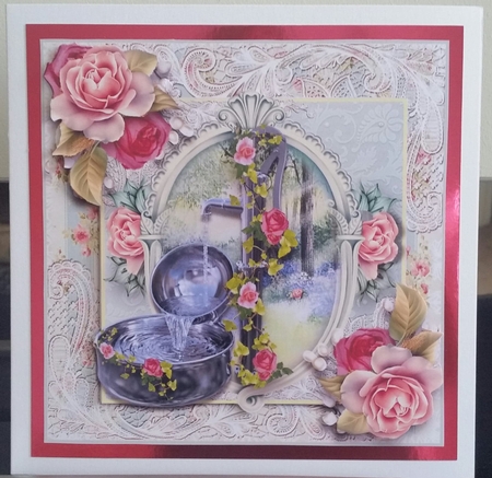 Rose Water Fountain  by Benita Jenkinson