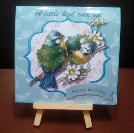 Little Bird - Multi Occasions Card - Tent Card by Benita Jenkinson