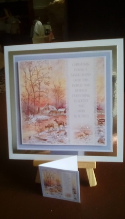 Country Christmas Scene Mini Kit by Benita Jenkinson