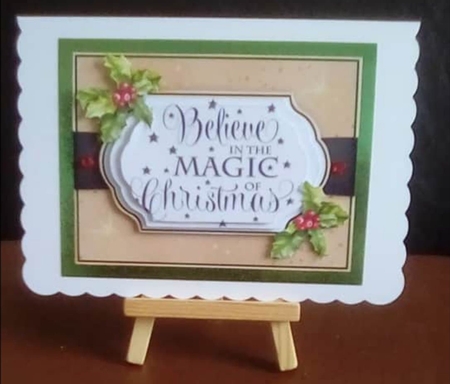 Christmas Word art 6x8 Mini Kit 2 by Benita Jenkinson