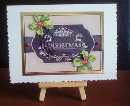 Christmas Word art 6x8 Mini Kit 4 by Benita Jenkinson