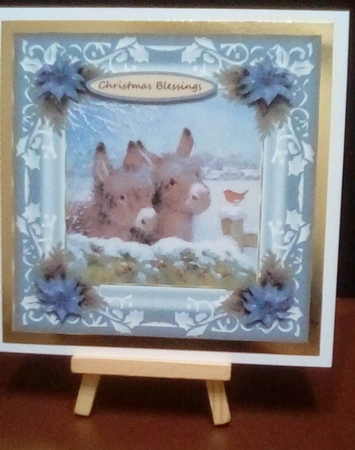 Little Donkey Christmas Blessings by Benita Jenkinson