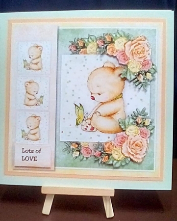 Topper Cute  Teddie by Benita Jenkinson