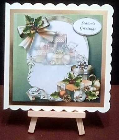 Golden Christmas Arch QUICK TOPPER Bumper Kit by Benita Jenkinson
