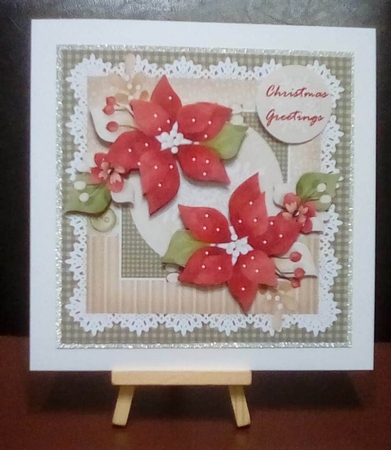 Christmas Flowers  MIni Kit by Benita Jenkinson