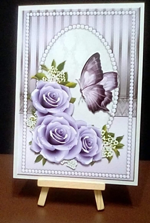 Lavender Roses A5 by Benita Jenkinson