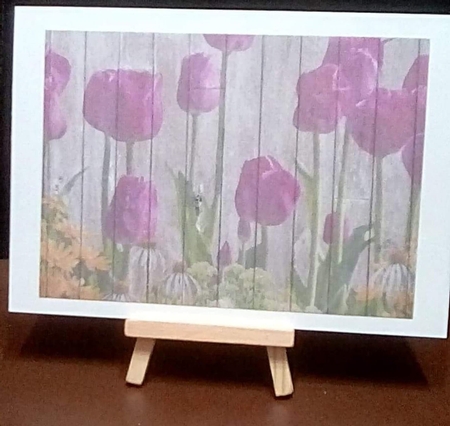 Wooden Floral  Background Kit by Benita Jenkinson