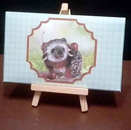 Sweet Little Hedgehog - Money Wallet by Benita Jenkinson