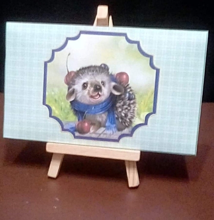 Sweet Little Hedgehog 2 - Money Wallet by Benita Jenkinson